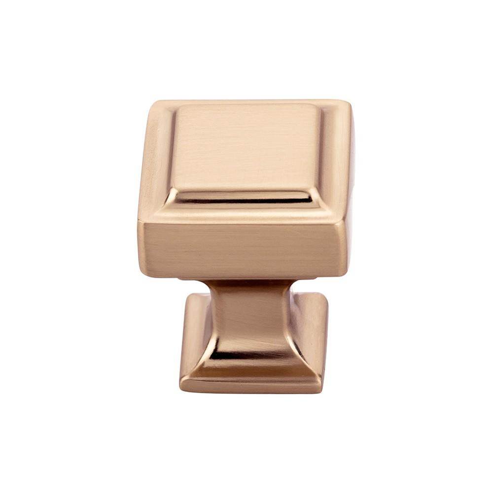 Top Knobs - Ascendra Knob 1 Inch Honey Bronze - Honey Bronze