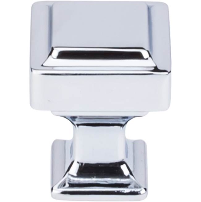 Top Knobs - Ascendra Knob 1 Inch Polished Chrome - Polished Chrome