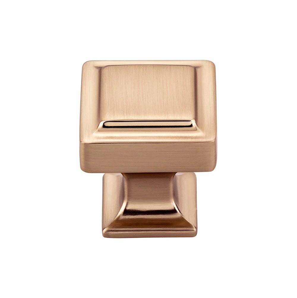 Top Knobs - Ascendra Knob 1 1/8 Inch Honey Bronze - Honey Bronze