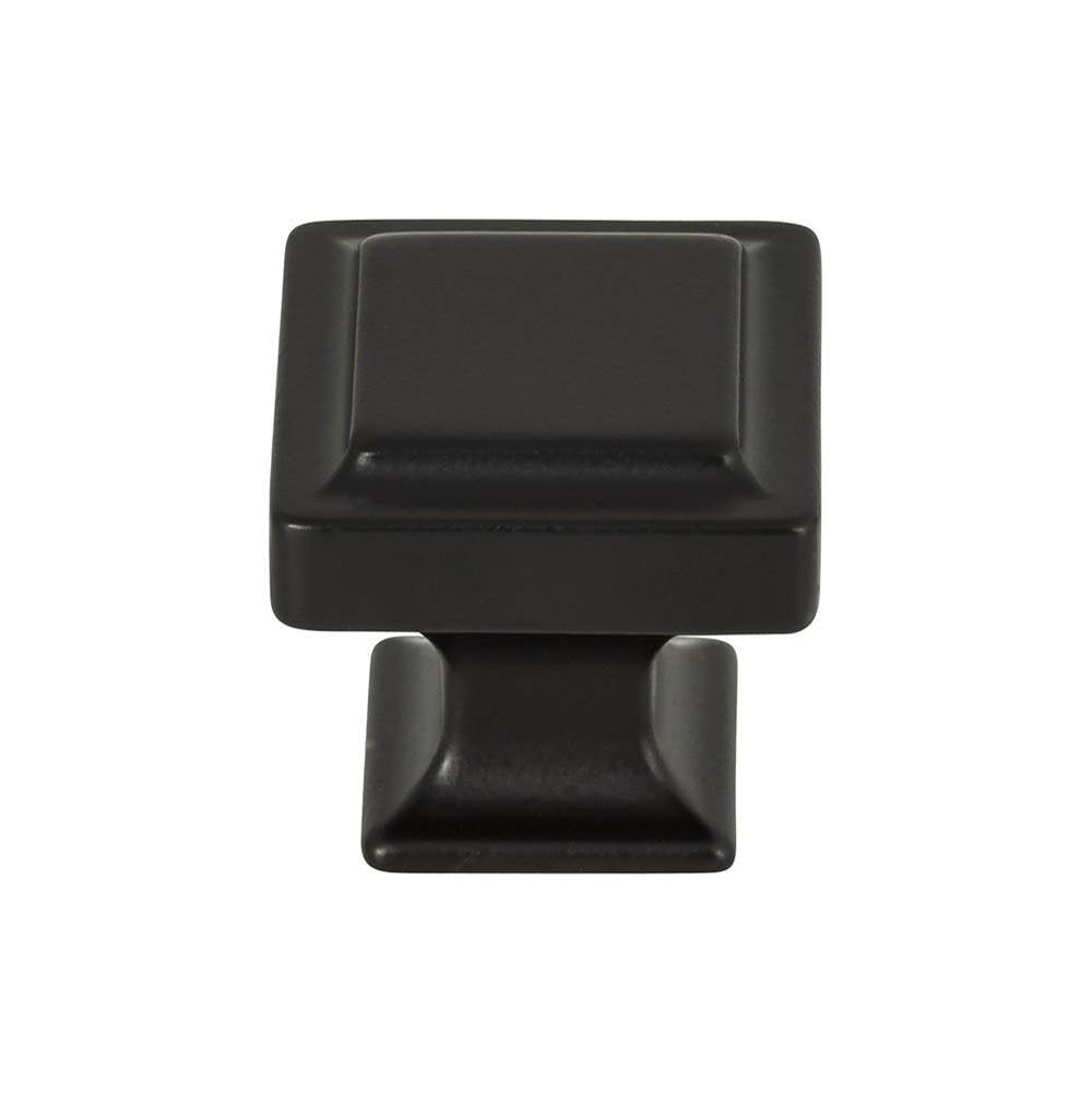 Top Knobs - Ascendra Knob 1 1/4 Inch Flat Black - Flat Black