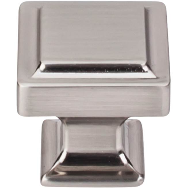 Top Knobs - Ascendra Knob 1 1/4 Inch Brushed Satin Nickel - Brushed Satin Nickel