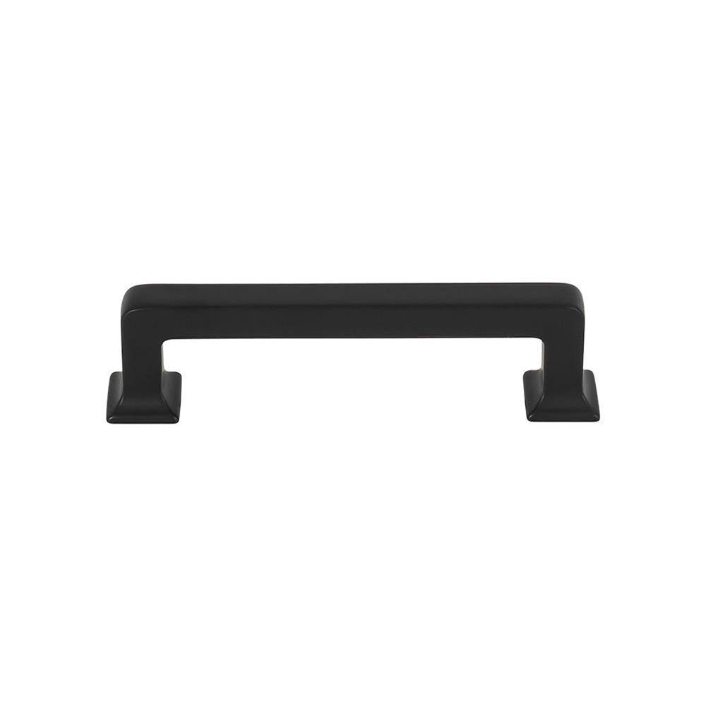 Top Knobs - Ascendra Pull 3 3/4 Inch (c-c) Flat Black - Flat Black