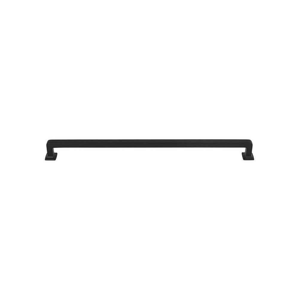 Top Knobs - Ascendra Pull 12 Inch (c-c) Flat Black - Flat Black