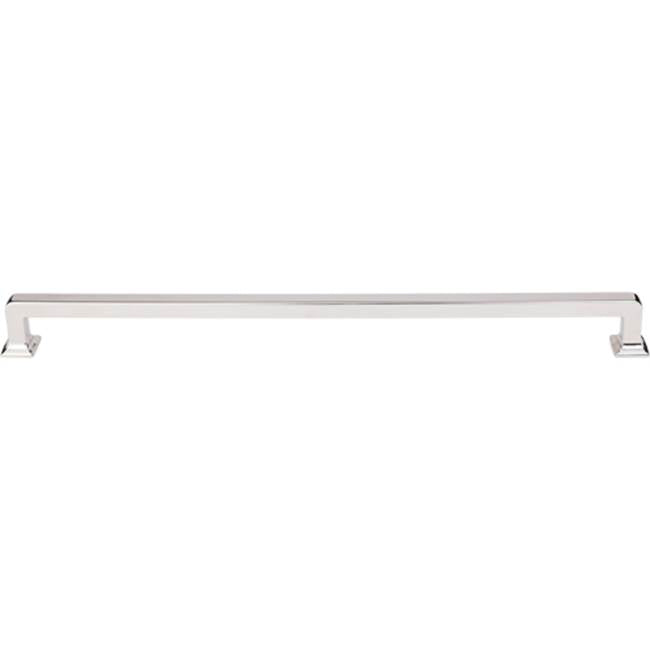 Top Knobs - Ascendra Pull 12 Inch (c-c) Polished Nickel - Polished Nickel