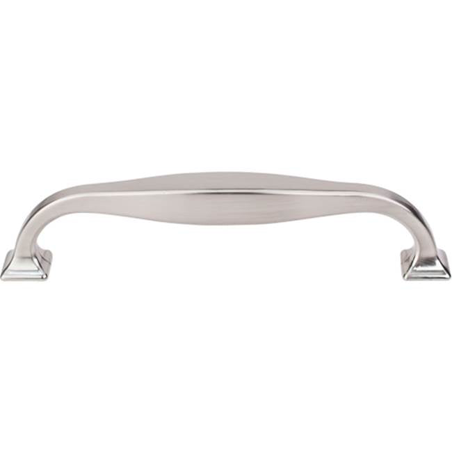 Top Knobs - Contour Pull 5 1/16 Inch (c-c) Brushed Satin Nickel - Brushed Satin Nickel