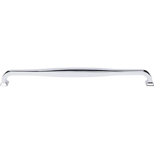 Top Knobs - Contour Pull 12 Inch (c-c) Polished Chrome - Polished Chrome
