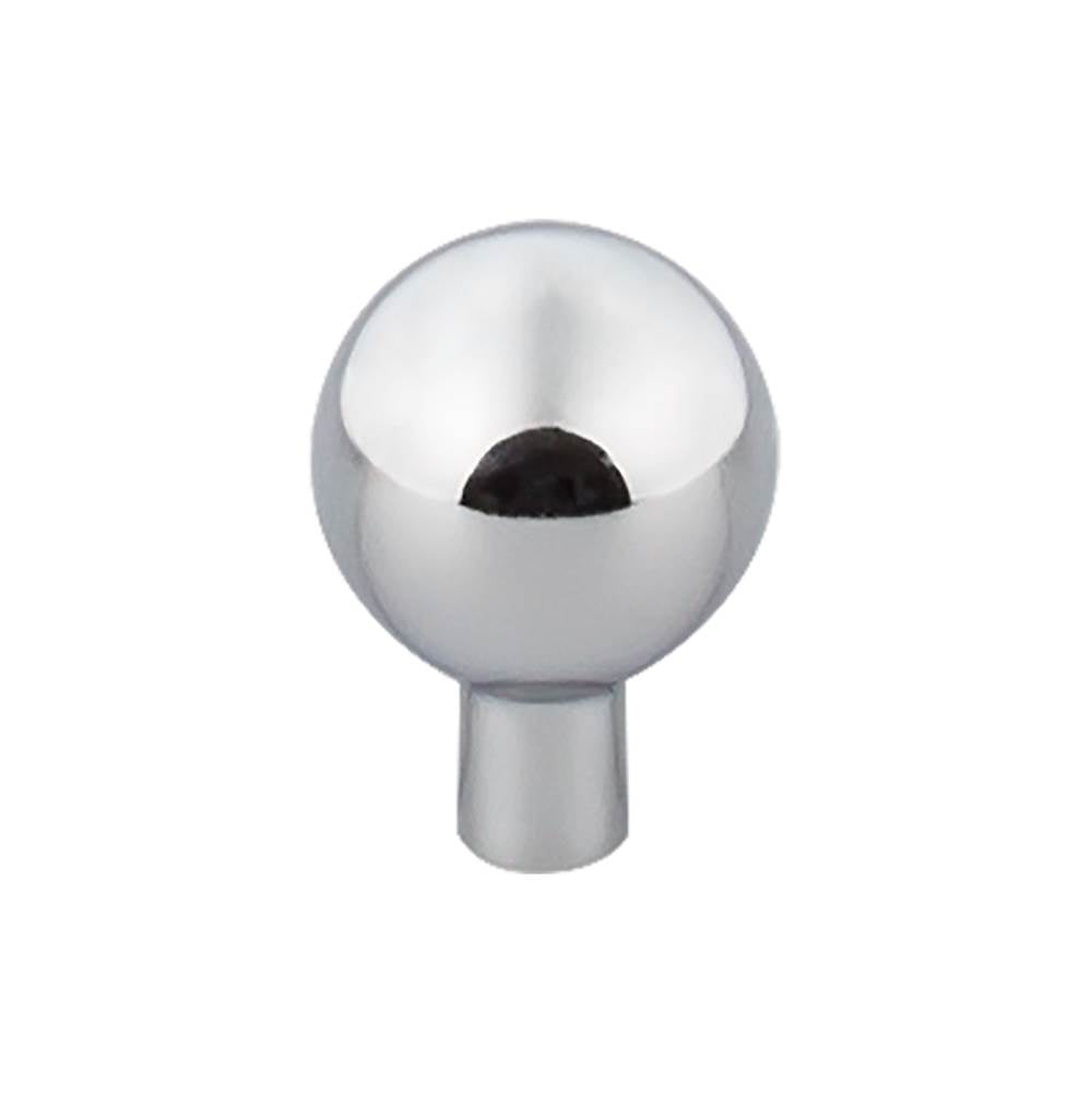 Top Knobs - Brookline Knob 1 Inch Polished Chrome - Polished Chrome
