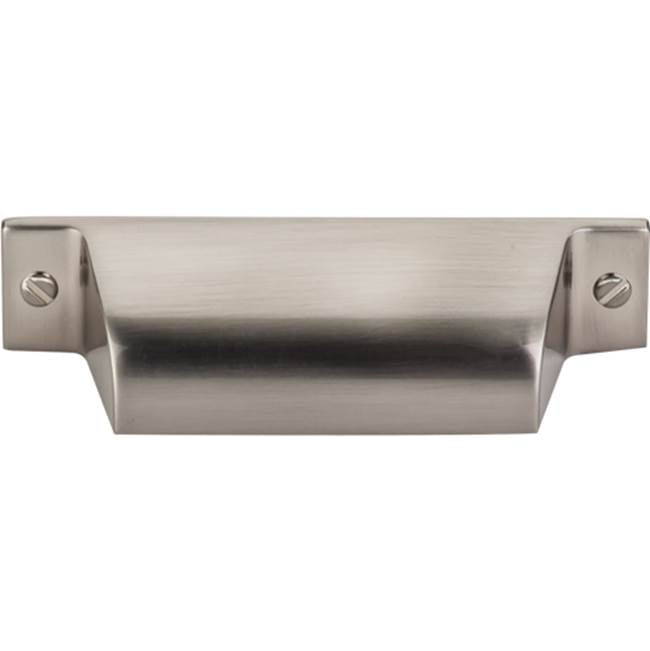 Top Knobs - Channing Cup Pull 2 3/4 Inch (c-c) Brushed Satin Nickel - Brushed Satin Nickel