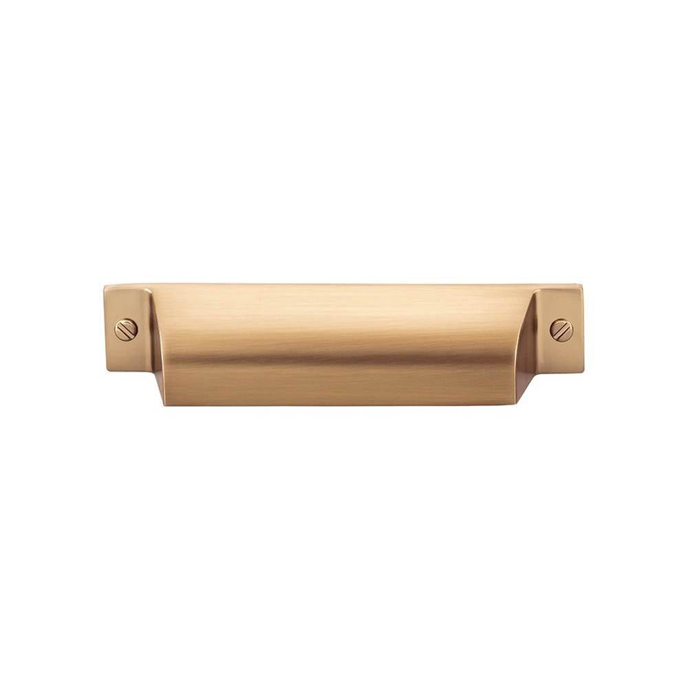 Top Knobs - Channing Cup Pull 3 3/4 Inch (c-c) Honey Bronze - Honey Bronze