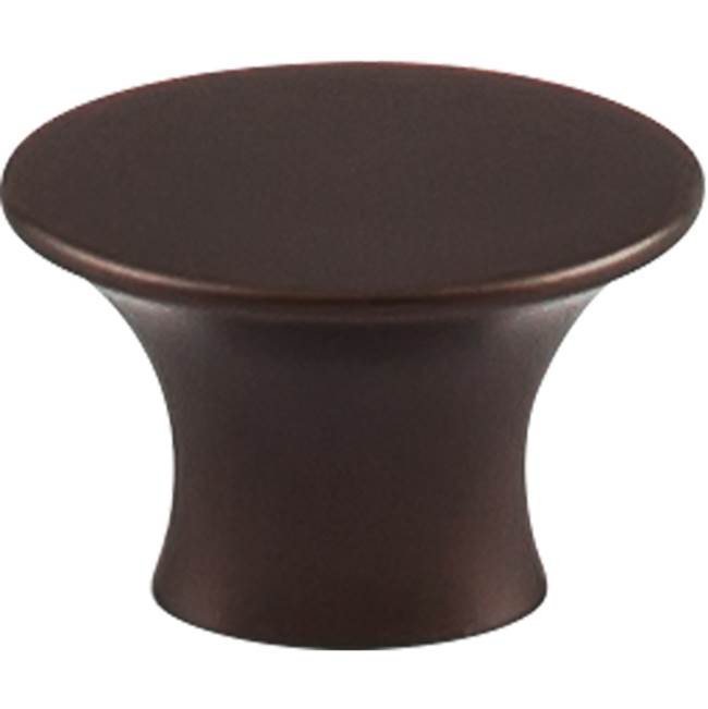 Top Knobs - Edgewater Knob 1 5/16 Inch Oil Rubbed Bronze - Oil Rubbed Bronze