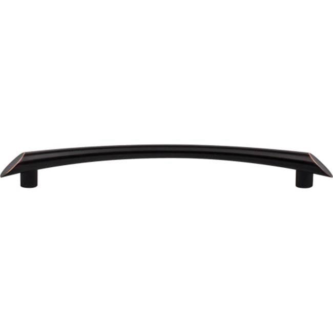 Top Knobs - Edgewater Pull 7 9/16 Inch (c-c) Tuscan Bronze - Tuscan Bronze