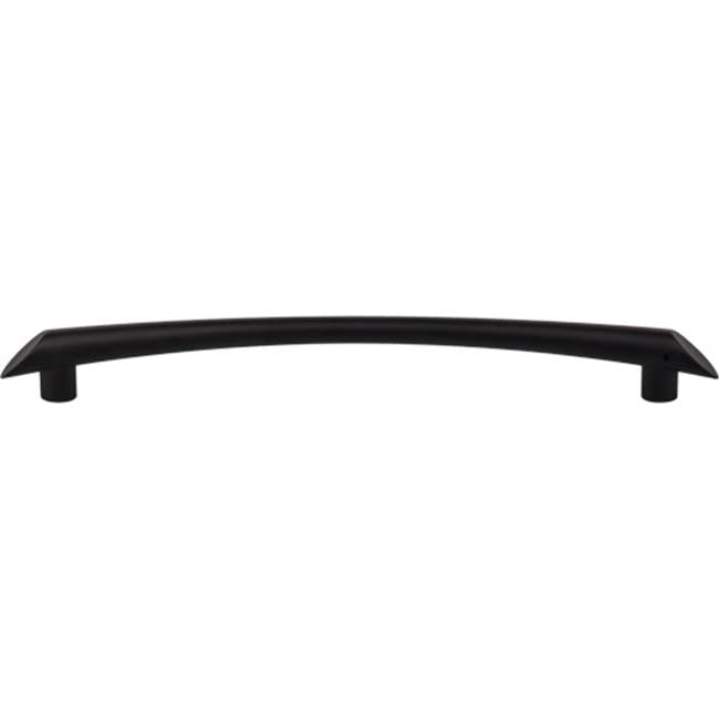 Top Knobs - Edgewater Pull 9 Inch (c-c) Flat Black - Flat Black