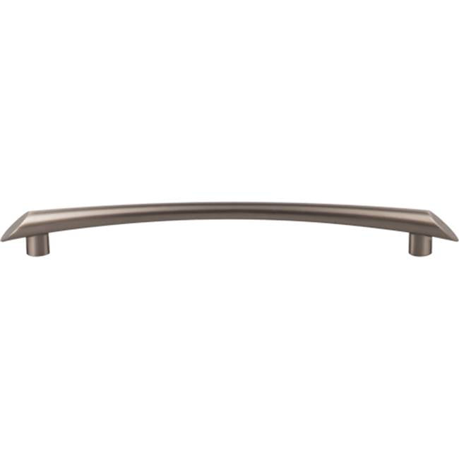 Top Knobs - Edgewater Pull 9 Inch (c-c) Brushed Satin Nickel - Brushed Satin Nickel