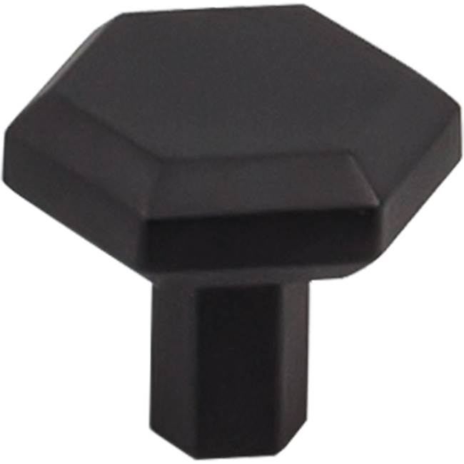 Top Knobs - Lydia Knob 1 1/4 Inch Flat Black - Flat Black