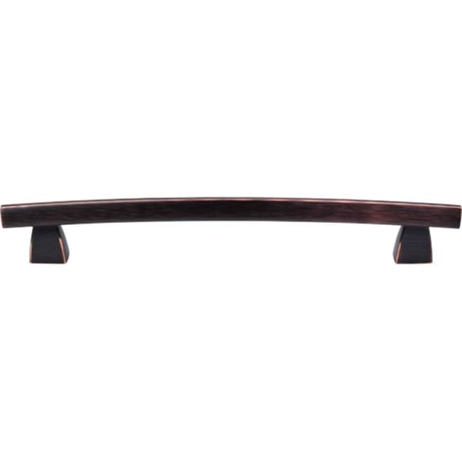 Top Knobs - Arched Appliance Pull 12 Inch (c-c) Tuscan Bronze - Tuscan Bronze