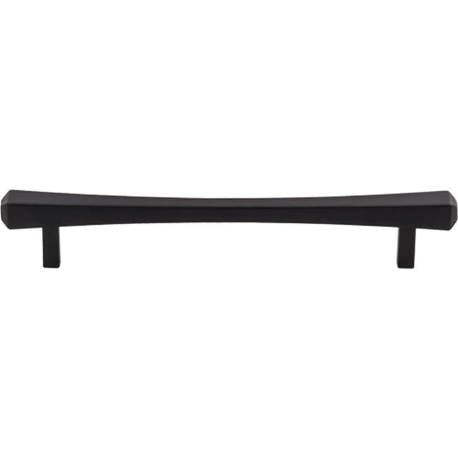 Top Knobs - Juliet Pull 6 5/16 Inch (c-c) Flat Black - Flat Black