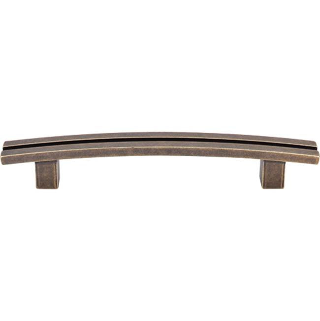 Top Knobs - Inset Rail Pull 5 Inch (c-c) German Bronze - German Bronze