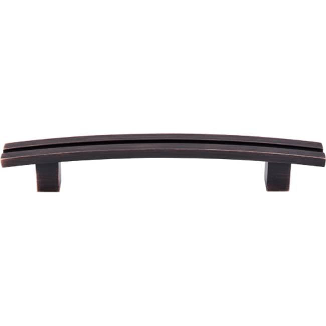 Top Knobs - Inset Rail Pull 5 Inch (c-c) Tuscan Bronze - Tuscan Bronze