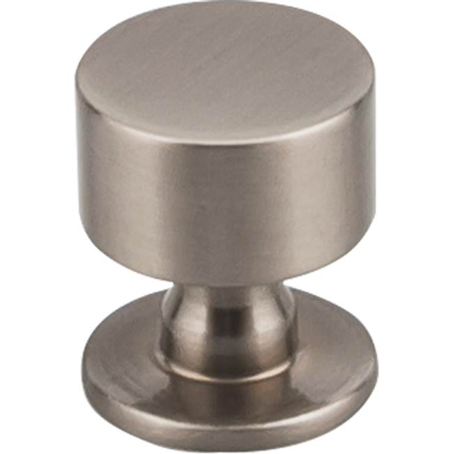Top Knobs - Lily Knob 1 1/8 inch Brushed Satin Nickel - Brushed Satin Nickel