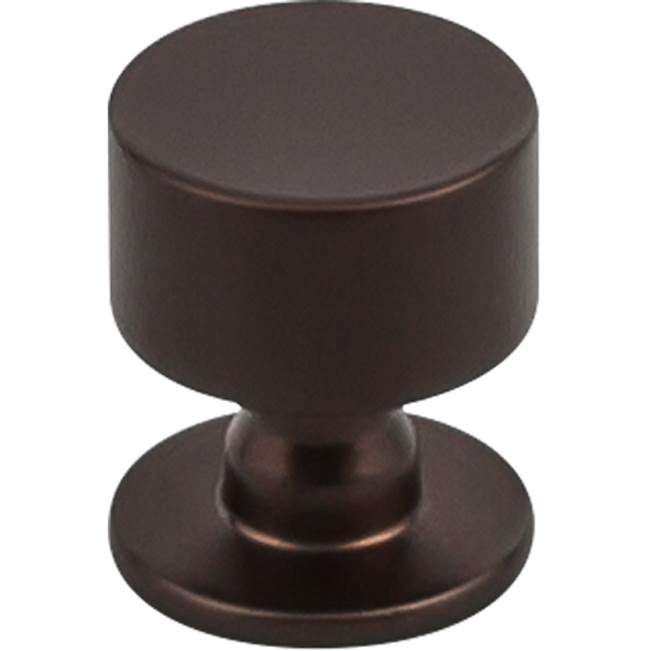 Top Knobs - Lily Knob 1 1/8 inch Oil Rubbed Bronze - Oil Rubbed Bronze
