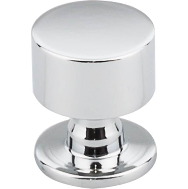 Top Knobs - Lily Knob 1 1/8 inch Polished Chrome - Polished Chrome