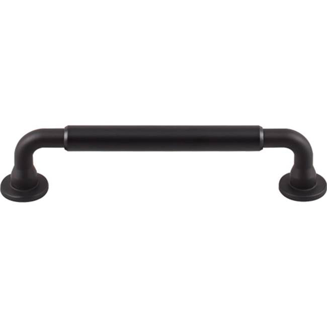 Top Knobs - Lily Pull 5 1/16 Inch (c-c) Flat Black - Flat Black