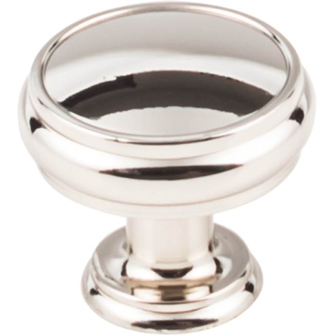 Top Knobs - Eden Knob 1 3/8 Inch Polished Nickel - Polished Nickel