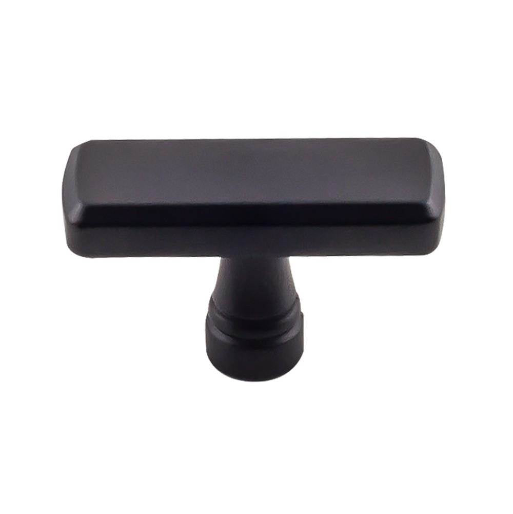 Top Knobs - Kingsbridge Knob 1 7/8 Inch Flat Black - Flat Black