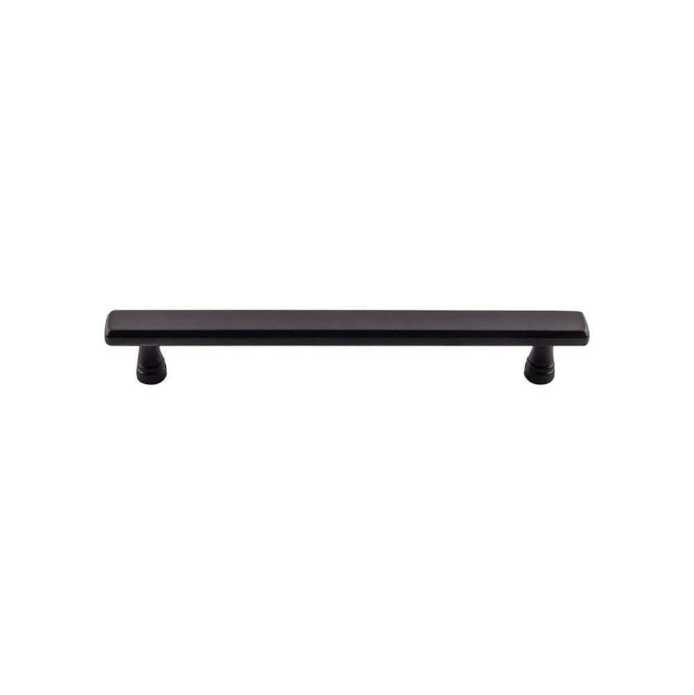 Top Knobs - Kingsbridge Pull 6 5/16 Inch (c-c) Flat Black - Flat Black