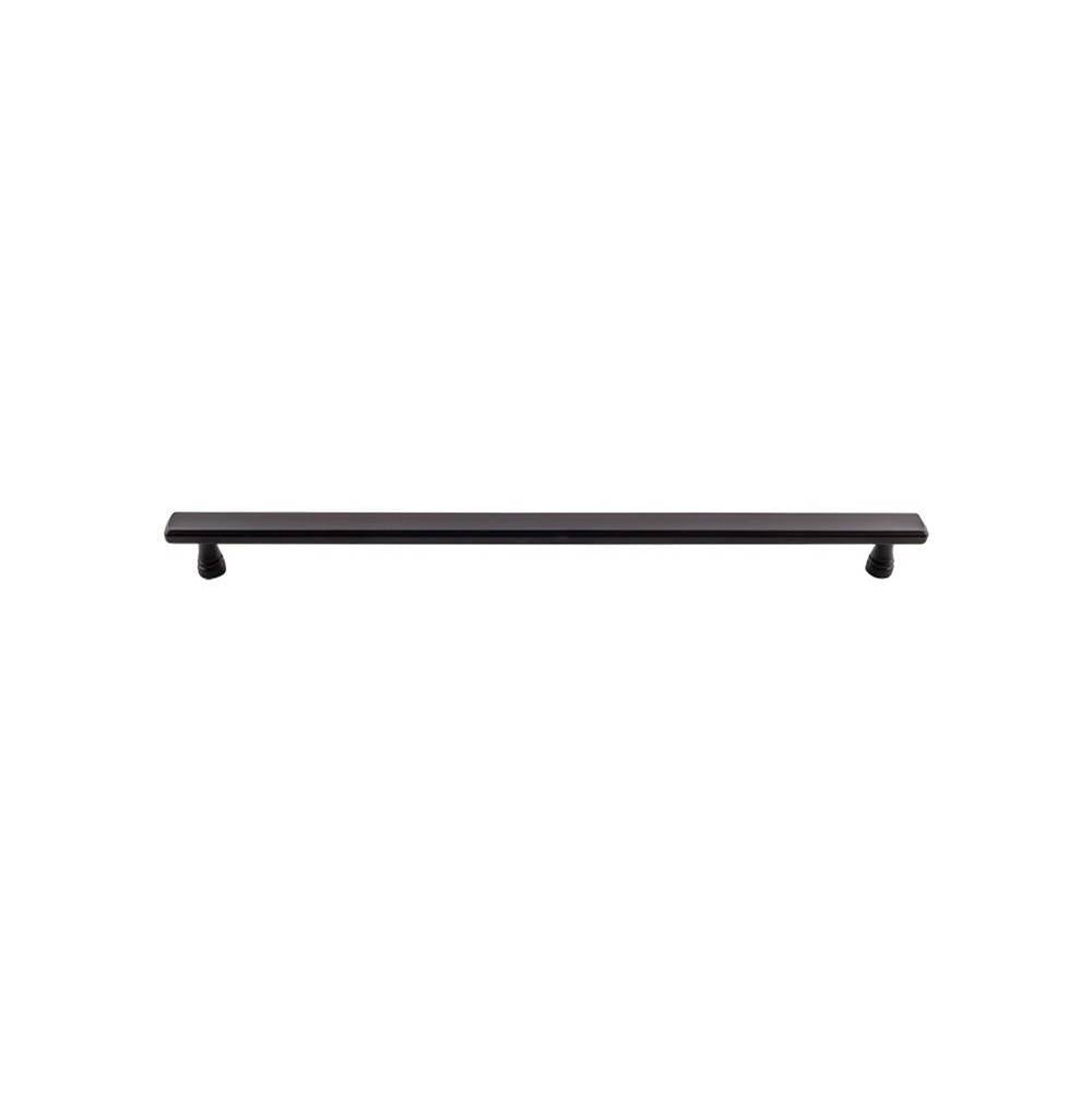 Top Knobs - Kingsbridge Pull 12 Inch (c-c) Flat Black - Flat Black