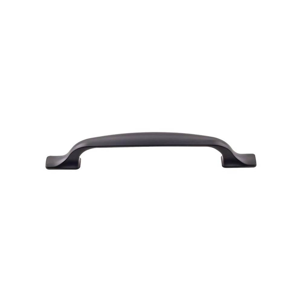 Top Knobs - Torbay Pull 5 1/16 Inch (c-c) Flat Black - Flat Black