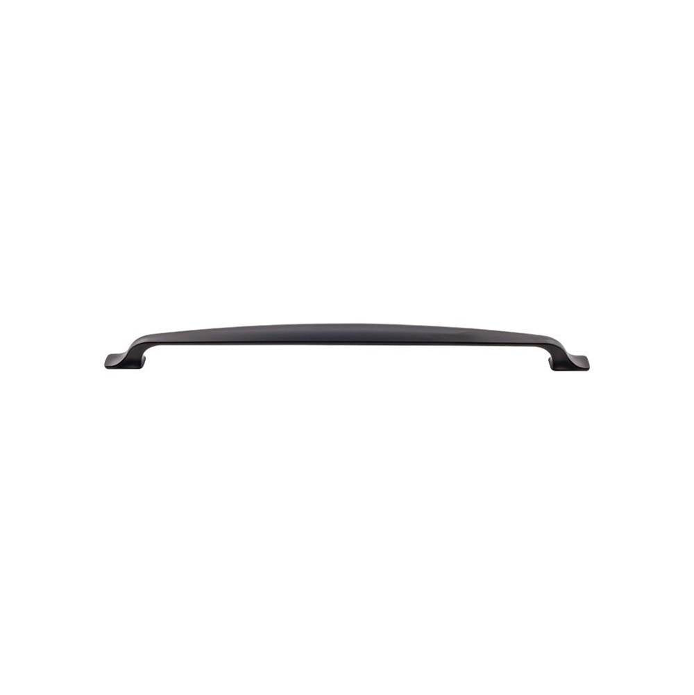 Top Knobs - Torbay Pull 12 Inch (c-c) Flat Black - Flat Black