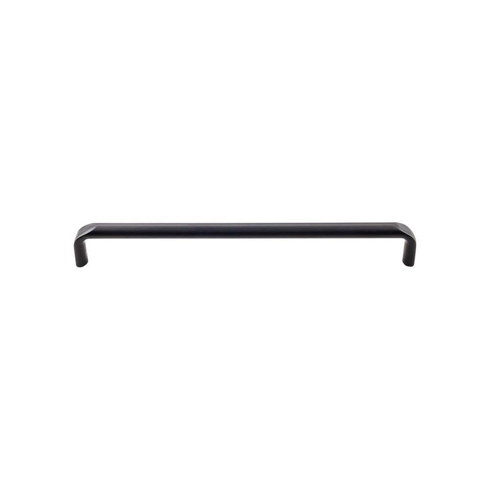 Top Knobs - Exeter Pull 8 13/16 Inch (c-c) Flat Black - Flat Black