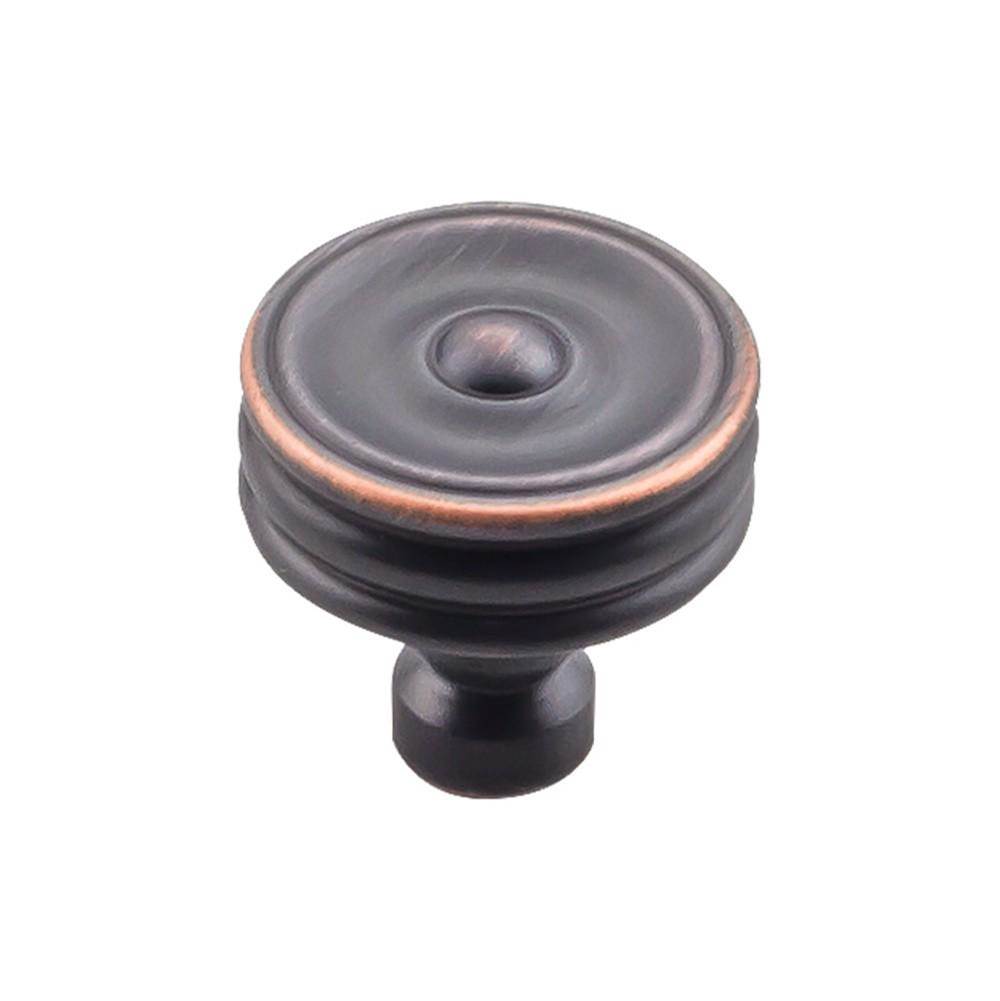 Top Knobs - Brixton Ridged Knob 1 1/4 Inch Umbrio - Umbrio