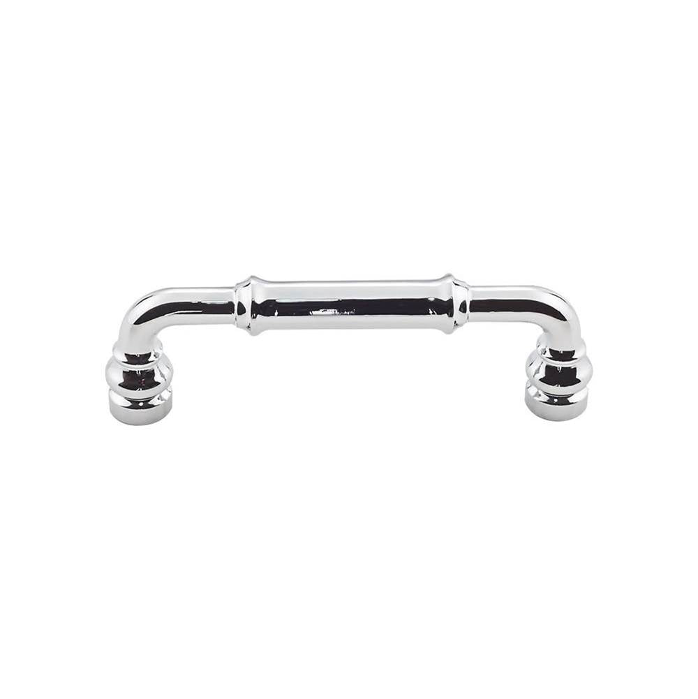Top Knobs - Brixton Pull 3 3/4 Inch (c-c) Polished Chrome - Polished Chrome