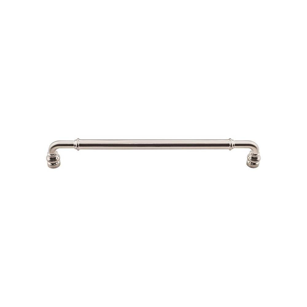 Top Knobs - Brixton Pull 8 13/16 Inch (c-c) Brushed Satin Nickel - Brushed Satin Nickel