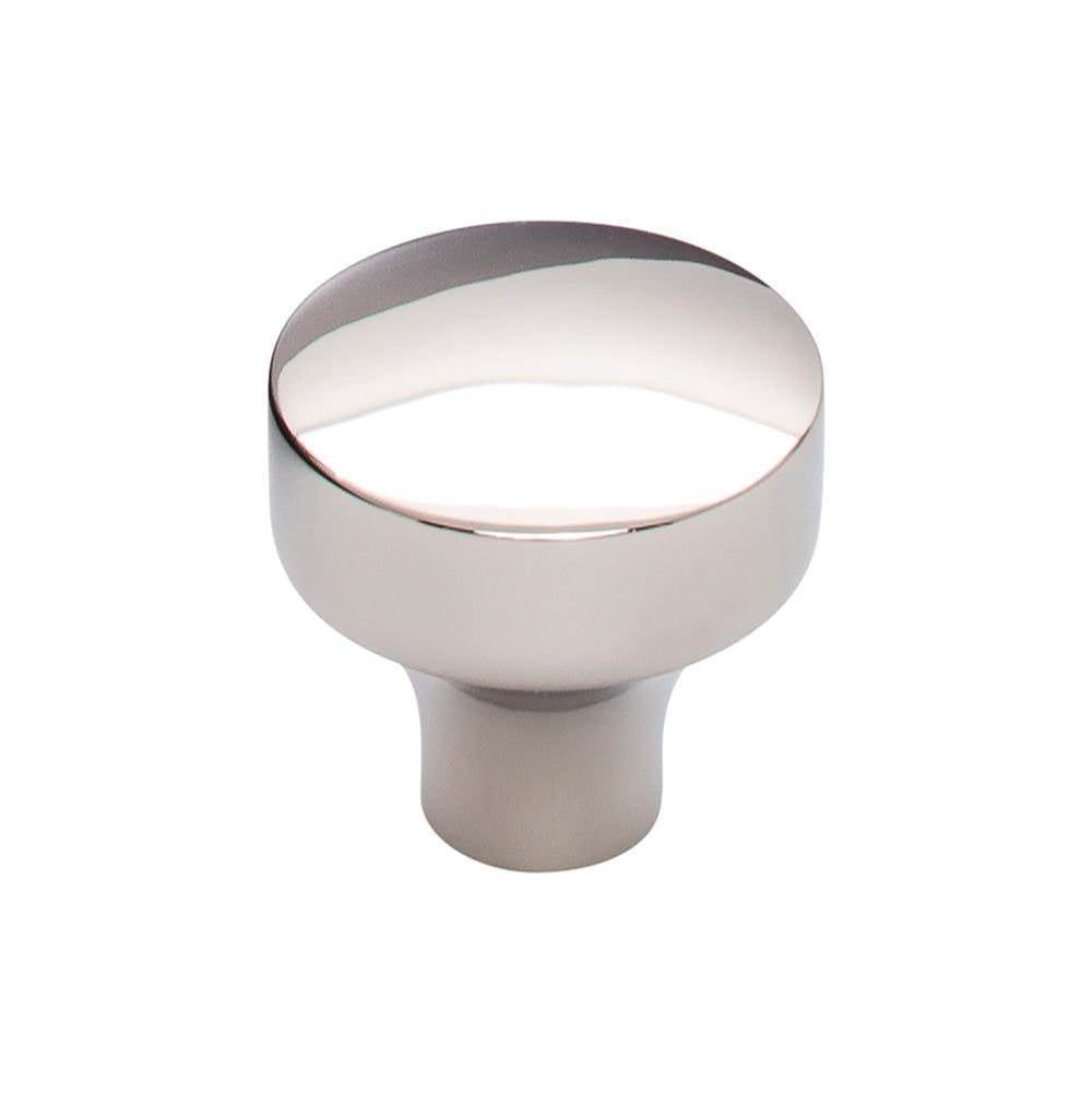 Top Knobs - Kinney Knob 1 1/8 Inch Polished Nickel - Polished Nickel