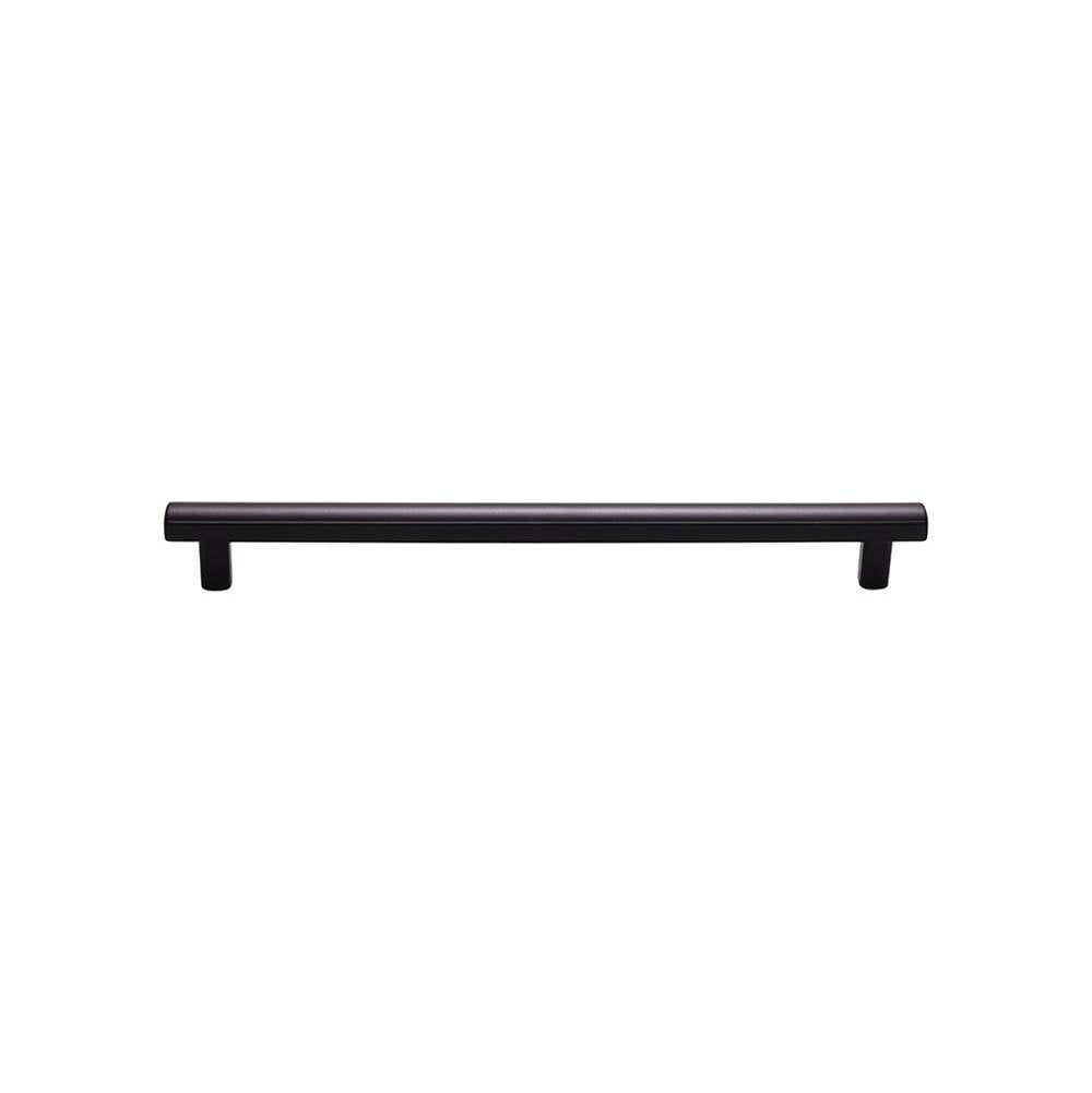 Top Knobs - Hillmont Pull 8 13/16 Inch (c-c) Flat Black - Flat Black