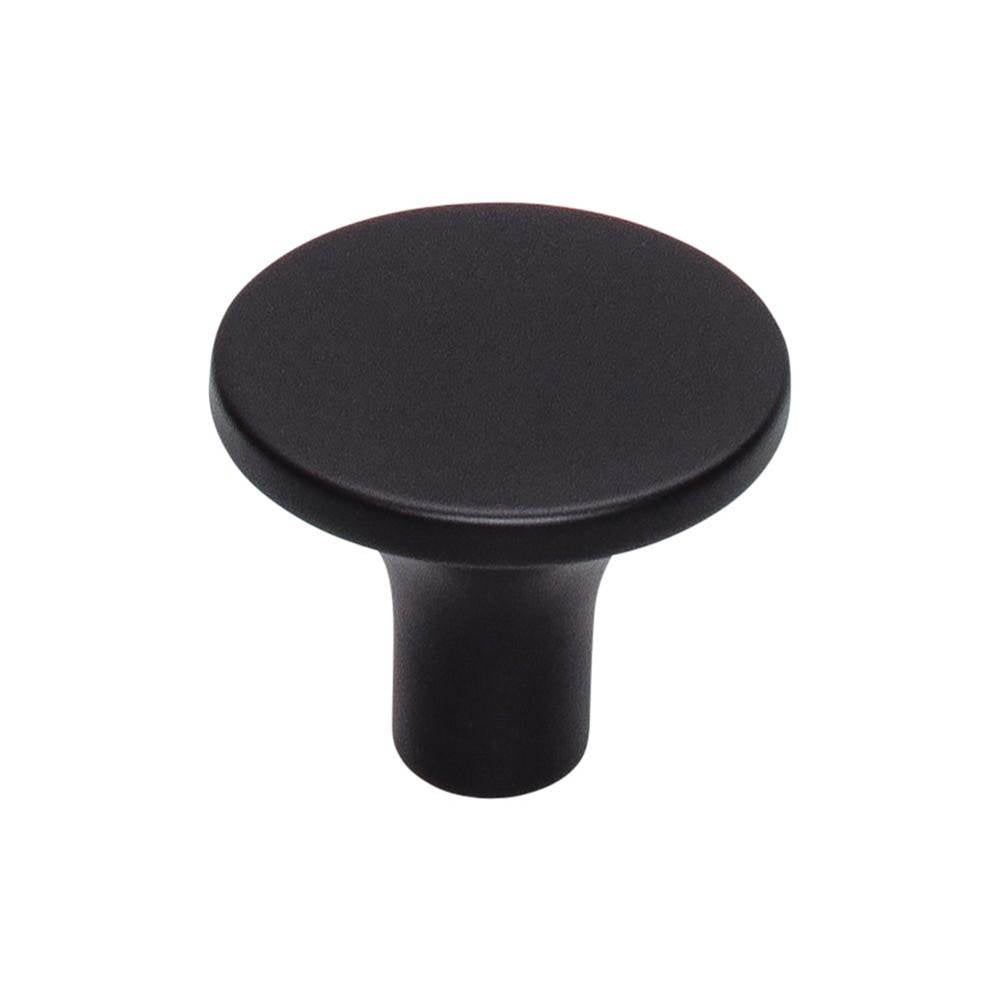 Top Knobs - Marion Knob 1 1/4 Inch Flat Black - Flat Black