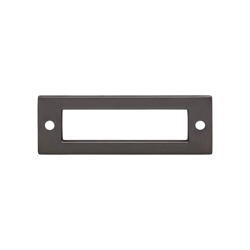 Top Knobs - Hollin Backplate 3 Inch Ash Gray - Ash Gray