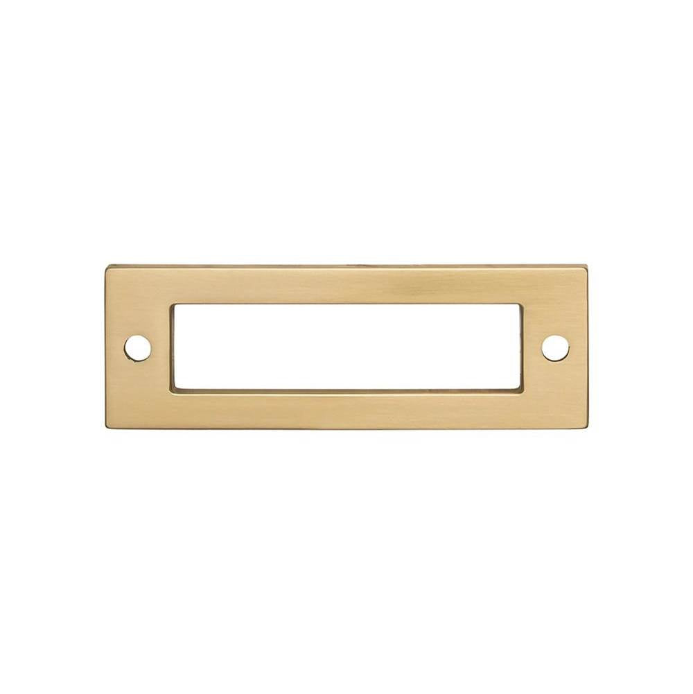 Top Knobs - Hollin Backplate 3 Inch Honey Bronze - Honey Bronze