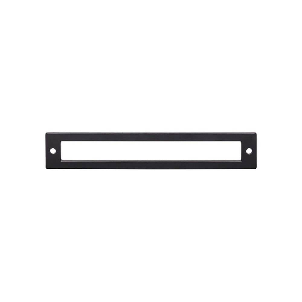 Top Knobs - Hollin Backplate 6 5/16 Inch Flat Black - Flat Black