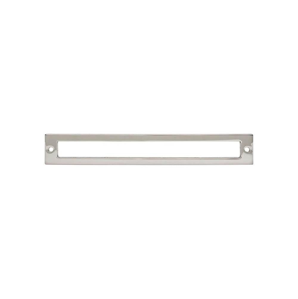 Top Knobs - Hollin Backplate 7 9/16 Inch Polished Nickel - Polished Nickel