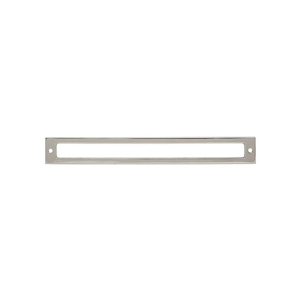 Top Knobs - Hollin Backplate 8 13/16 Inch Polished Nickel - Polished Nickel