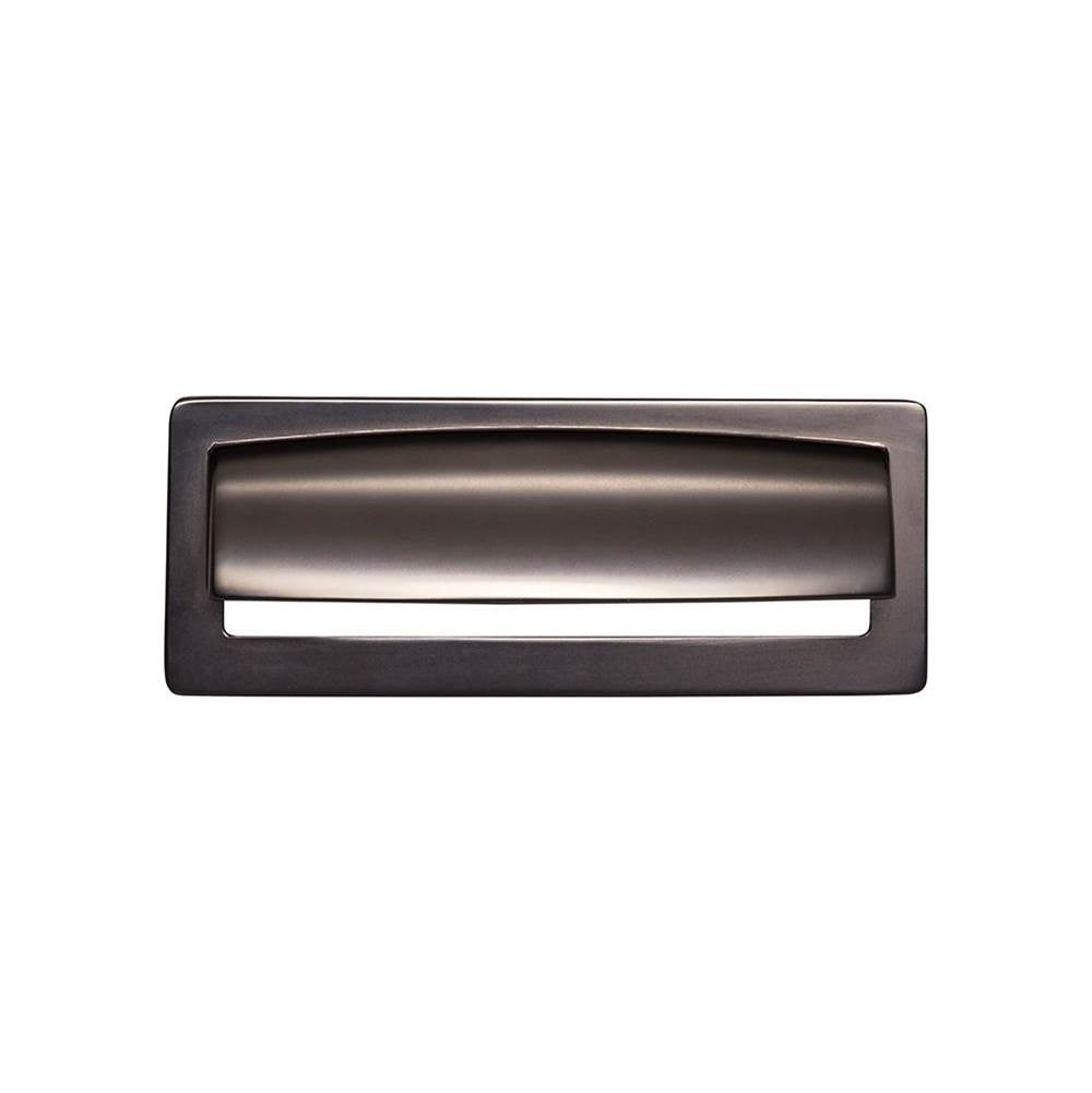 Top Knobs - Hollin Cup Pull 3 3/4 Inch (c-c) Ash Gray - Ash Gray
