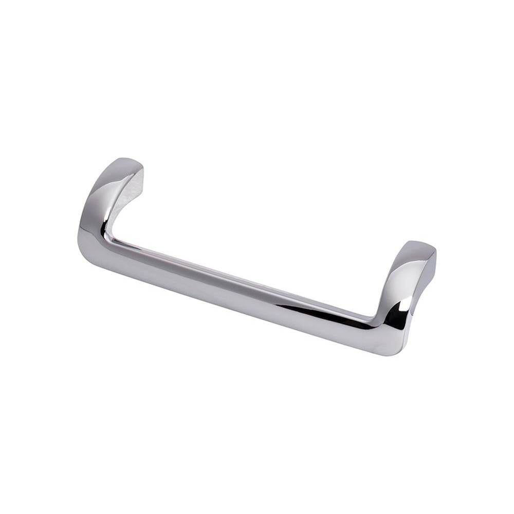 Top Knobs - Kentfield Pull 5 1/16 Inch (c-c) Polished Chrome - Polished Chrome