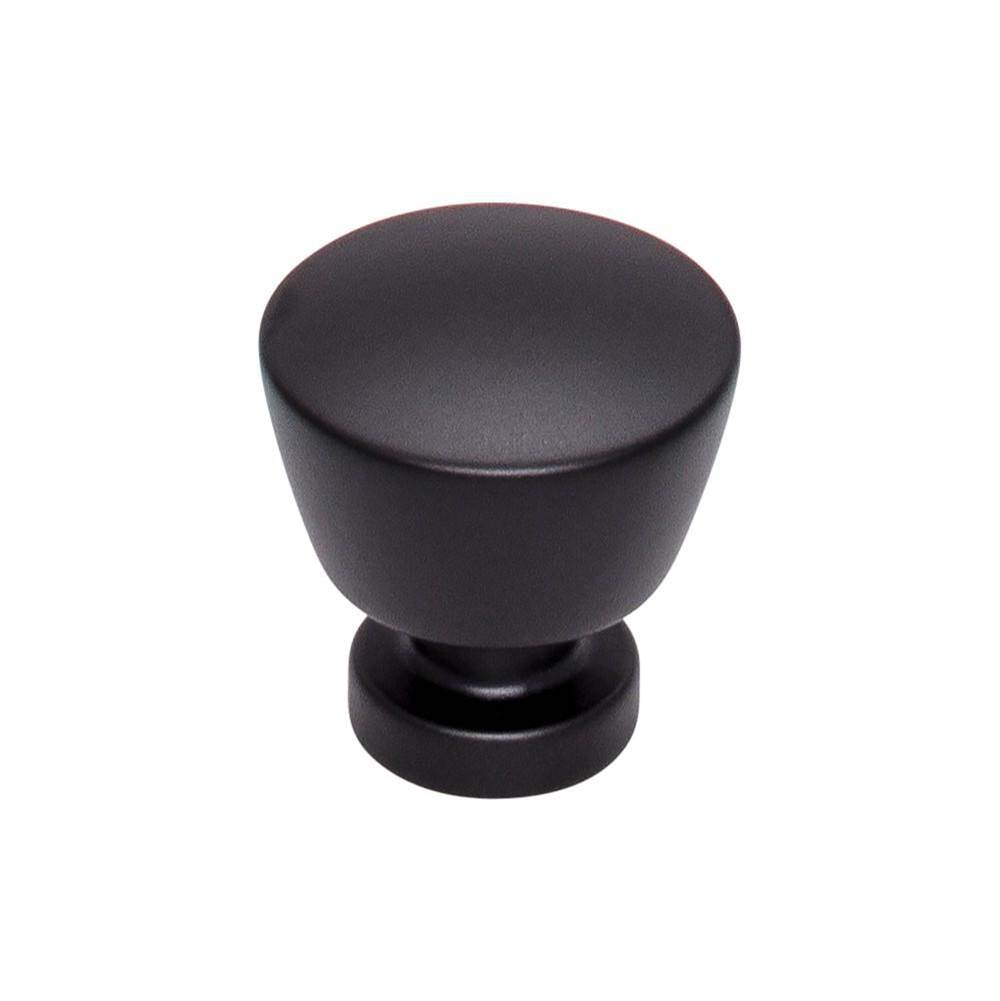 Top Knobs - Allendale Knob 1 1/8 Inch Flat Black - Flat Black