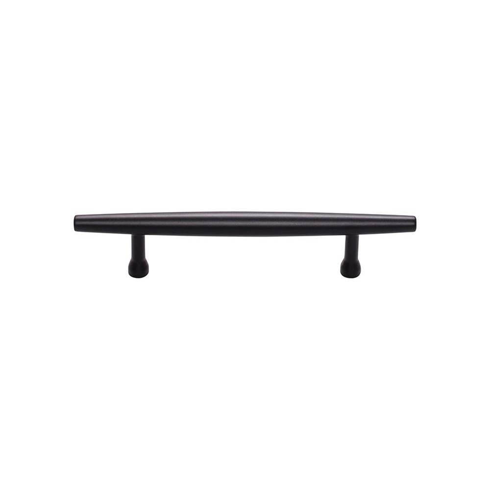 Top Knobs - Allendale Pull 3 3/4 Inch (c-c) Flat Black - Flat Black