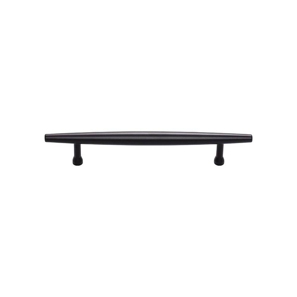 Top Knobs - Allendale Pull 5 1/16 Inch (c-c) Flat Black - Flat Black