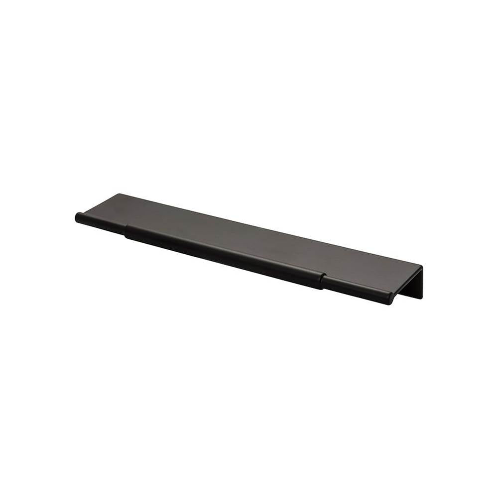 Top Knobs - Crestview Tab Pull 6 Inch (c-c) Flat Black - Flat Black
